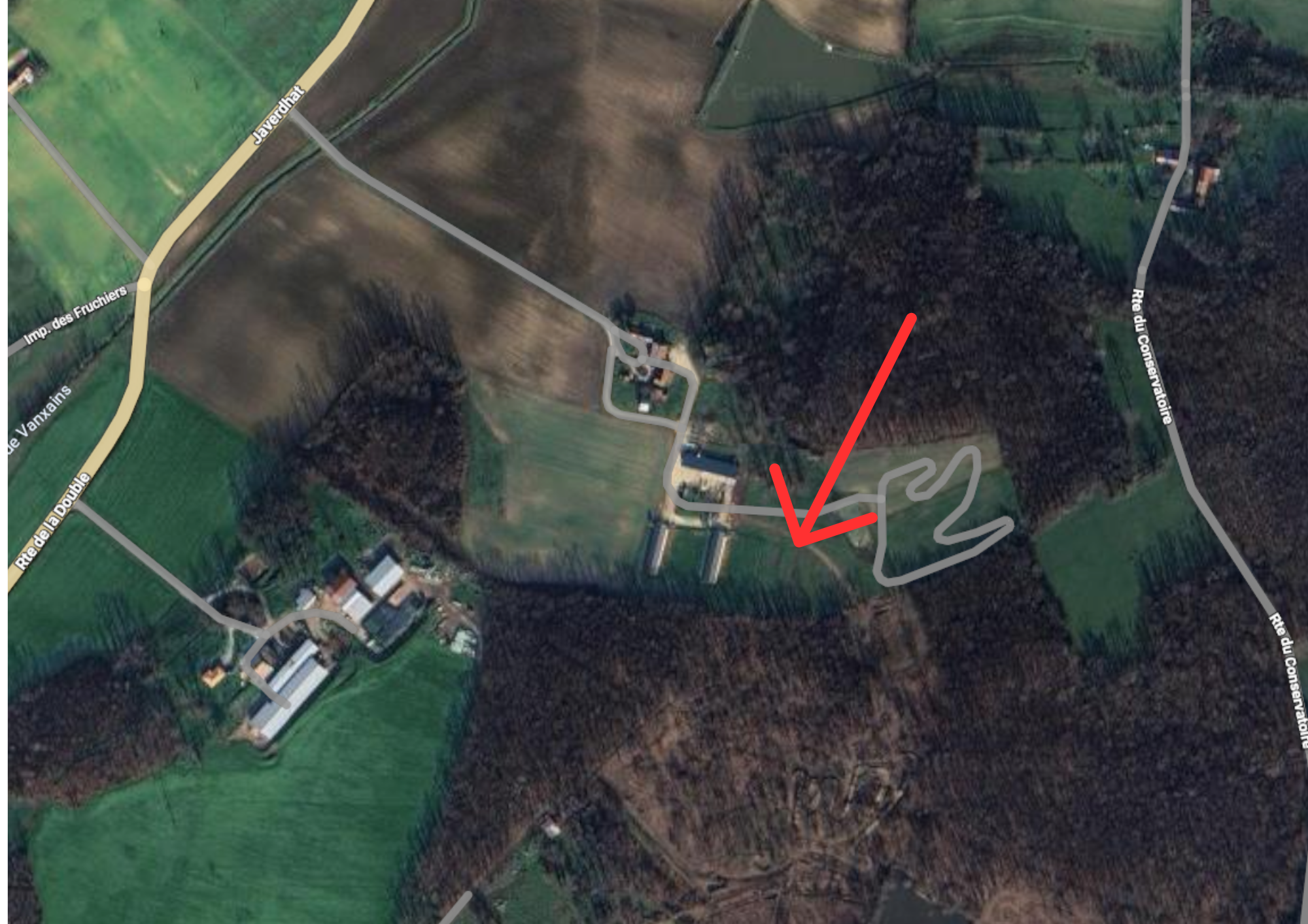 Lieu d'implantation — Chancontier, 24600 Vanxains